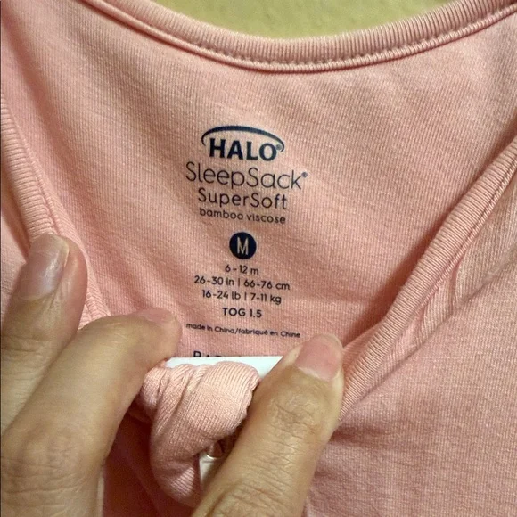 Halo SuperSoft SleepSack - Light Pink - Picture 2 of 2